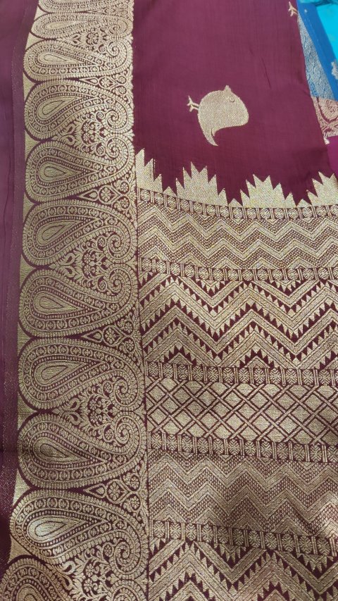 Stunning Raw Silk Banarasi