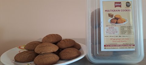 Multigrain jaggery cookies