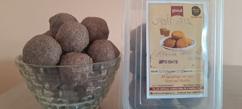 Ragi ladu ( jaifal , vilayachi flavour )