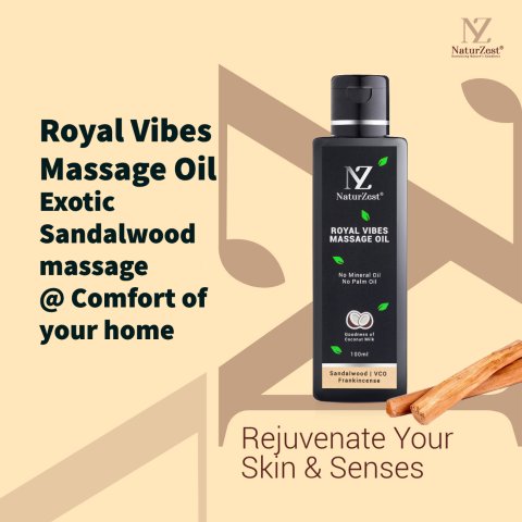 Royal Vibes Massage Oil 100ml