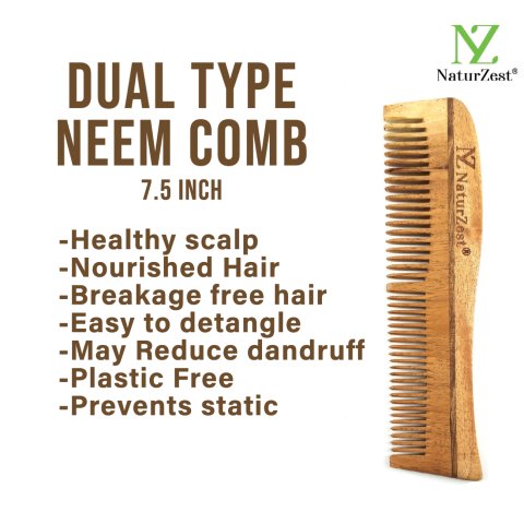 Dual Type Neem Comb