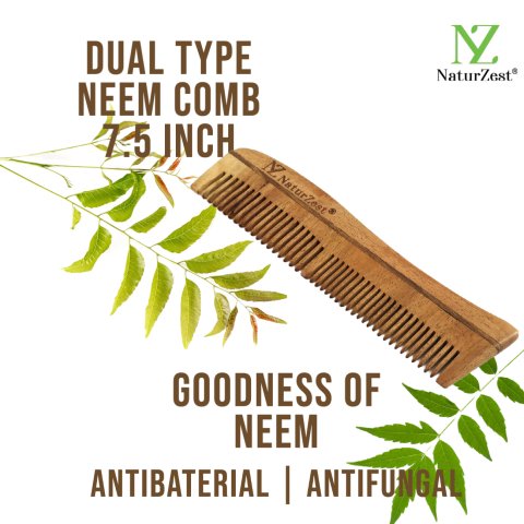 Dual Type Neem Comb
