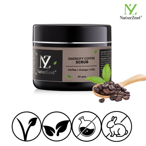 NaturZest Energify Coffee Scrub