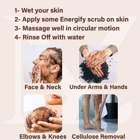 NaturZest Energify Coffee Scrub