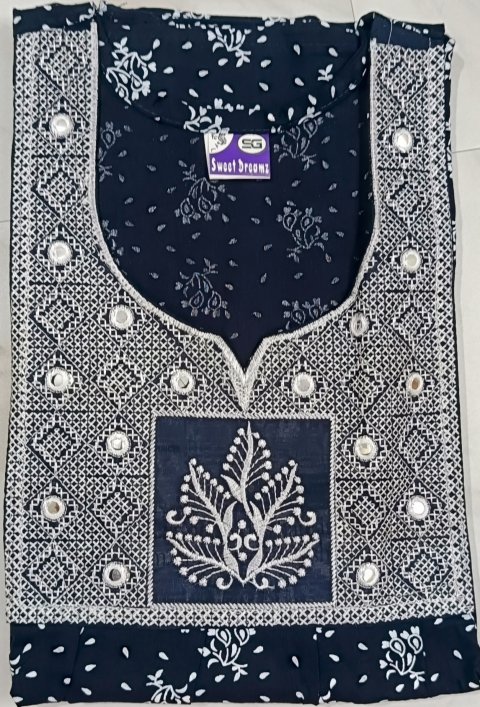 Denim Cotton Night gown