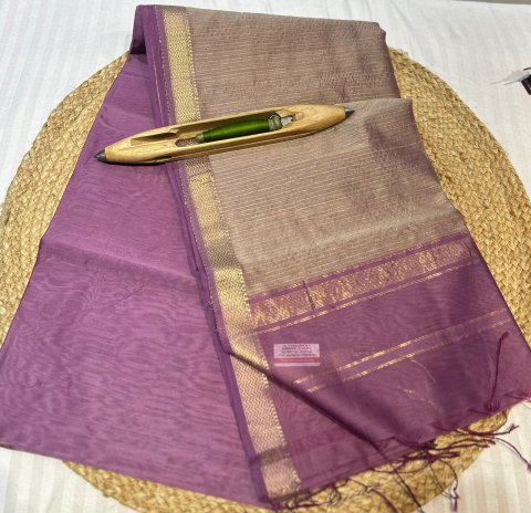 Handwoven Maheshwari Silk Sarees