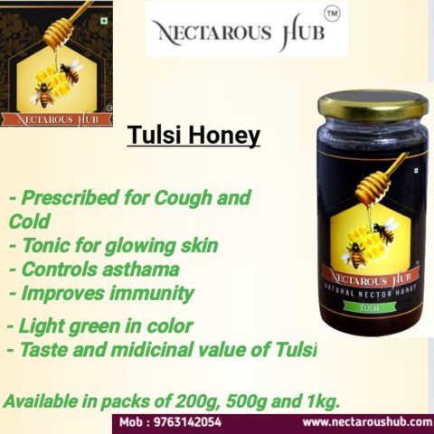 Natural Tulsi Honey