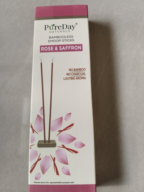 Bambooless Agarbatti (ROSE & SAFFRON)