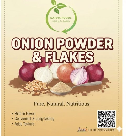 Onion flakes and powder