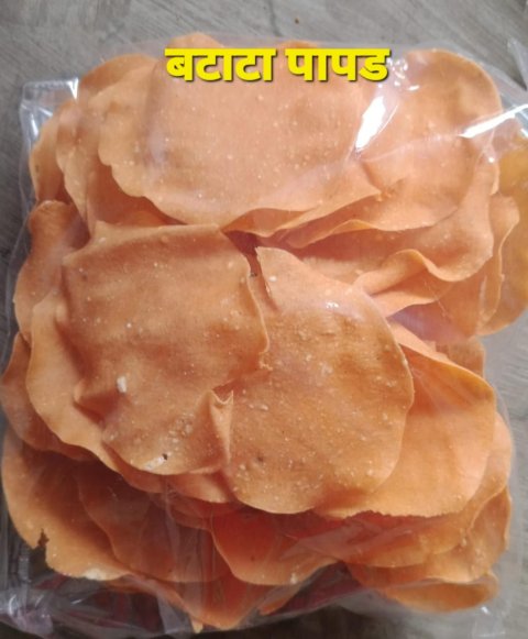 बटाटा पापड (Batata papad)