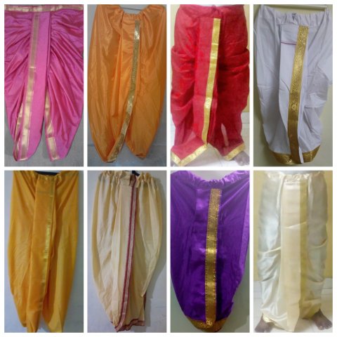 Sovale, Dhoti, Nauvari sadi